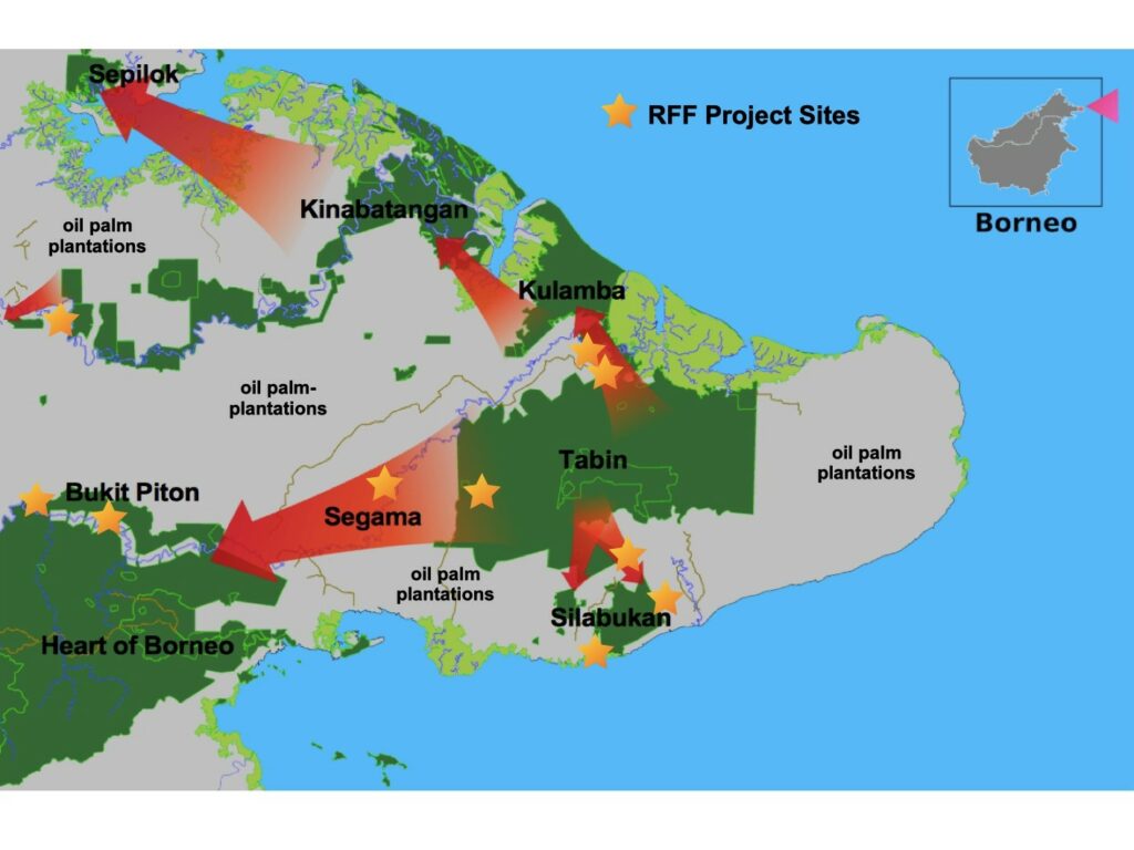 RFF project map